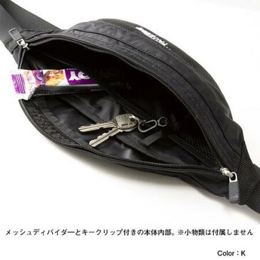 お出かけのお供にピッタリ!ミニバッグノースフェイス/THE NORTH FACE グラニュール/Granule NM-71905 ブラック ヒップバッグ ショルダーバッグ ウエストポーチ