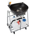 【送料無料】折りたたみ シャンプー台 Heat 保温ヒーター付 西村製作所 折りたたみシャンプー 介護シャンプー 訪問介護 バックシャンプー 持ち運び可能プロ用...