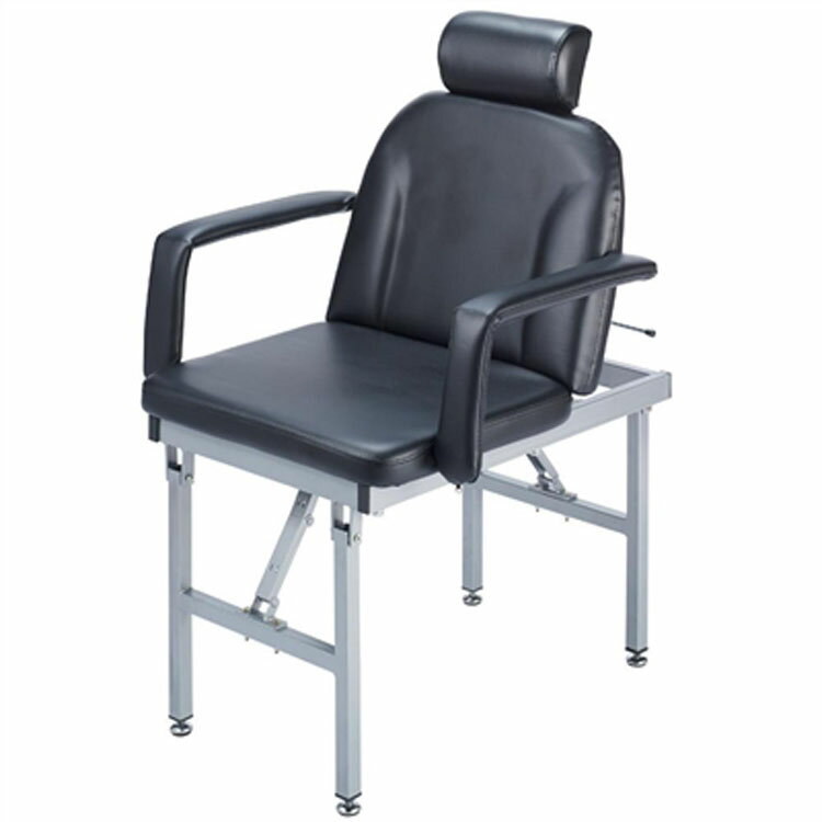 【送料無料】サロン向け ヘッドレスト付き折りたたみシャンプーチェア ブラック CB-932 49930 西村製作所 介護シャンプー 訪問介護 バックシャンプー ...