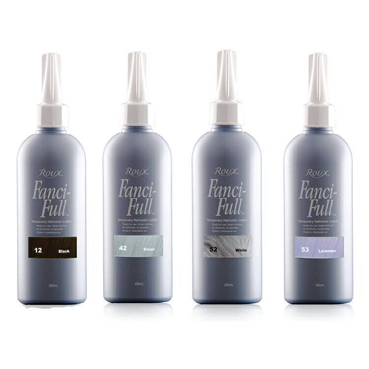 ルウ ファンシィフル 250mL テンポラリー ヘアカラーローション Roux 弱酸性 シャンプーで