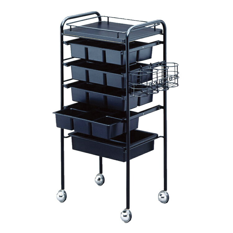 F-107 ロット台 サロン用 美容院 美容室 サロン台 ワゴン キャスター セット台 業務用品 開店準備 収納 プロ用美容室・美容院専門店 プチギフト用 ギフ...