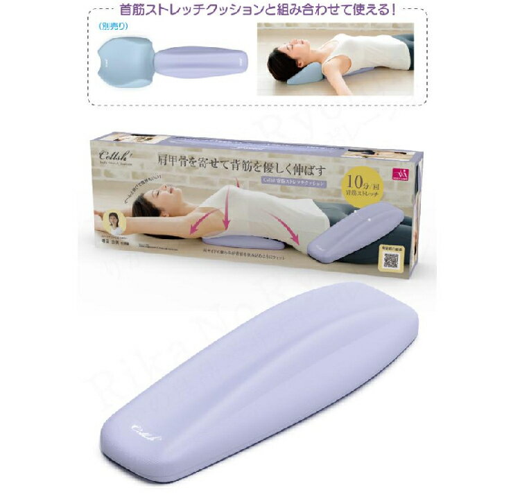 ニーズ Cellsh セルシュ 背筋ストレッチクッション 肩甲骨 背筋 背骨 筋肉 優しく伸ばす 寝転ぶ 胸を開くウレタン素材 背筋クッション 気持ちいい プロ用美容室・美容院専門店 プチギフト用 ギフト用 ちょっとしたプレゼント用にも コスメジャングル