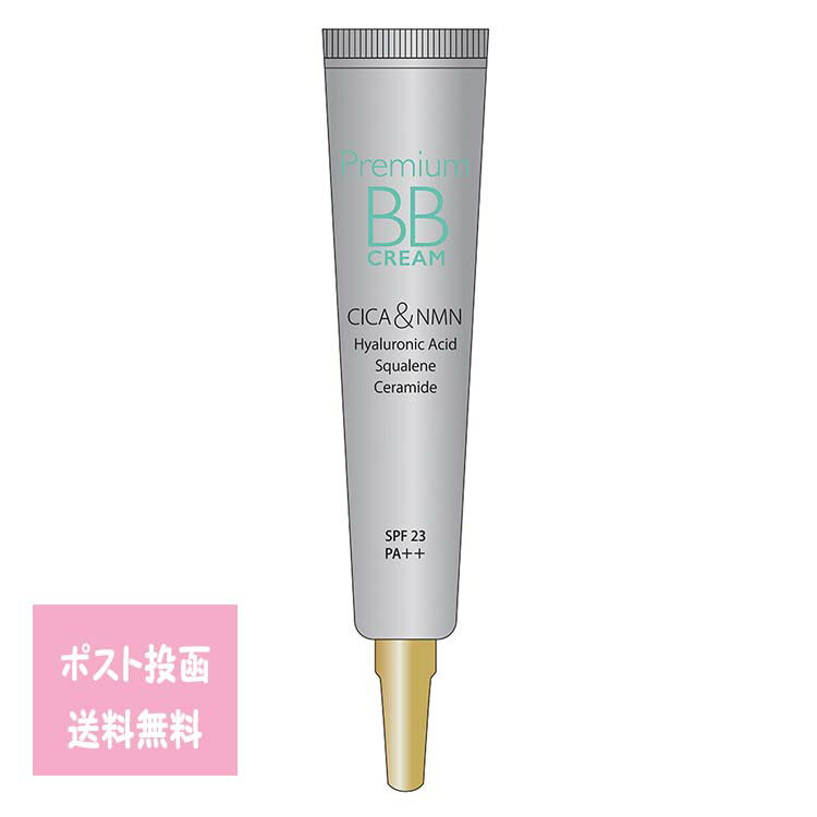 CICA＆NMN プレミアムBBクリーム 20g シカ Premium BB Cream ツボクサエキス キメ 無香料 無着色 天然保湿成分 CICA cica NMN 美容液 化粧下地 日焼け止め ファンデーション コンシーラー パウダー 1