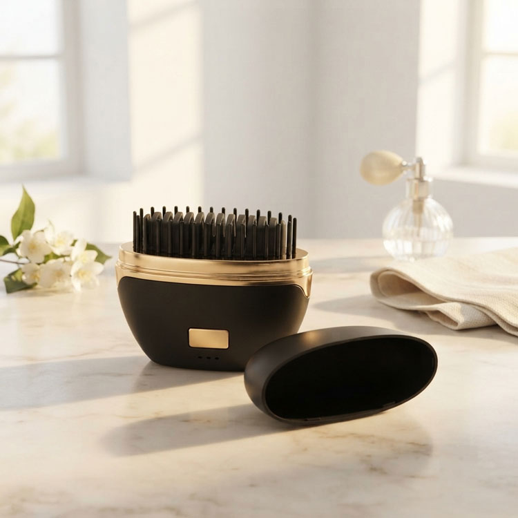 U-ni コンパクトヘアアイロン ブラック■　詳細情報洗練されたデザインと優れた機能を兼ね備えた、コンパクトヘアアイロンのブラックカラーです。 シックなブラックボディに上品なゴールドのアクセントを施し、持っているだけで気分が上がるおしゃれな仕様に仕上げました。 手のひらサイズで持ち運びにも便利でありながら、毎日のスタイリングをしっかりとサポート。 外出先でも、いつでもまとまりのある艶やかな髪をキープできます。美容感度の高い方や、トレンドに敏感な男女問わずおすすめのアイテムです。 ■タイプ　コンパクトヘアアイロン、ブラシ型ヘアアイロン ■おすすめポイント トレンド感のあるおしゃれなデザインでSNS映え抜群 持ち運びに便利なコンパクトサイズで外出先のお直しにも最適 シックなブラックとゴールドの華やかな配色■　※【ご購入前に必ずお読み下さい】直射日光の当たる場所、極端に高温や低温になる場所には保管しないでください。 乳幼児の手の届かないところに保管してください。 効果・効能については、個人差がございます。 ※受注のタイミングによりましては在庫切れとなり発送の遅延、 商品がメーカー廃盤の場合はご注文をキャンセルさせていただく事もございます。 出来る限り迅速にご対応できますよう最善を尽くさせていただきますので、 どうぞ宜しくお願い申し上げます。 【ご注意】パッケージやデザインがリニューアルされたり、 内容量等が新しく変更になる場合がございますので予めご了承のうえご注文くださいませ。■　広告文責株式会社グローライズ 連絡先： 06-6951-8881 [店長おすすめ][JAN: 4580884800867]