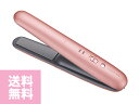 【P10倍】コイズミ ヘアアイロン コードレス ミニ ストレートアイロン カールアイロン 飛行機 持ち運び 充電式 海外対応 ケース付き 前髪 ボブ メンズ コテ 2WAY コンパクト 携帯用 旅行用 くせ毛 USB 初心者 小型 KHS-8640P ピンク 小泉 koizumi
