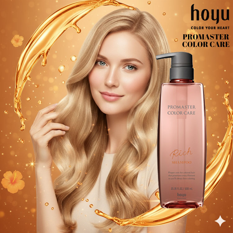ホーユー プロマスター カラーケア シャンプー 600ml　リッチ