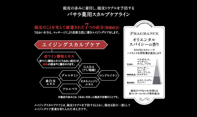 クラシエ バサラ スカルプクレンジング ディープクリア 602 200g クラシエ BASARA mens evidence プロ用美容室専門店 プレゼント用 プチギフト用 贈り物 ギフト用 誕生日 takeiteazy-10136713 コスメジャングル サンプル画像3