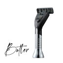 フェザー プロフェッショナル エフシステム バトラー PF-BT カミソリ シェービング 男性 髭剃り ひげそり 剃刀 シェーバー ひげ剃り T字カミソリ シェ...