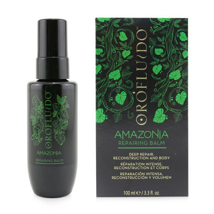 オロフルイド アマゾニア リペアリングバーム 100ml ダメージ ヘア ORUFLUIDO AMAZONIA サロン専売 ヘアマスク ヘアパック ヘアリペア ヘアトリートメント プロ用美容室 美容院専門店 プチギフト用 ギフト用 ちょっとしたプレゼント用にも コスメジャングル