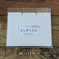 【TAKEMEKI】ケの日 （写真収納）ボックス に使える！ インデックス（6枚入り）イ...