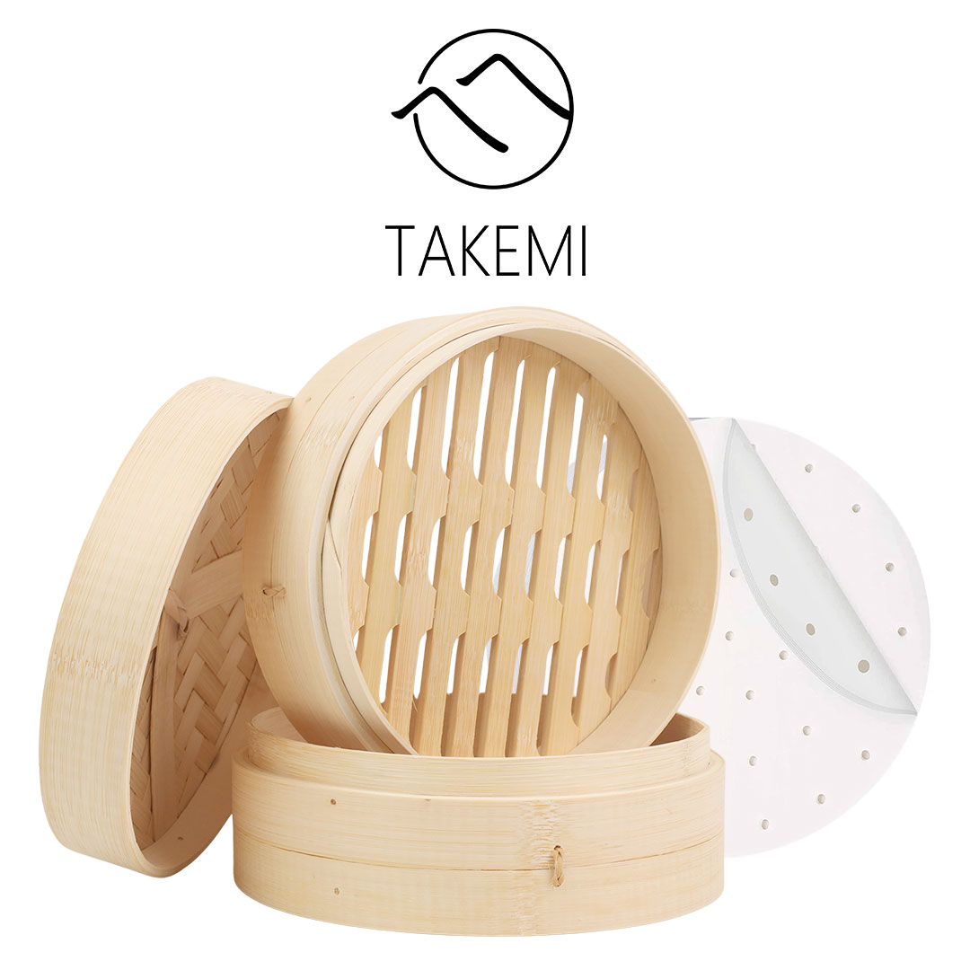 レビューキャンペーン★竹製せいろ 21cm 2段・蓋1個 せいろ紙20枚付き 蒸し器 中華せいろ 2個 セイロ セット 木製 蒸篭 蒸籠 天然木 2段セット ヘルシー しゅうまい 蒸し料理 ダイエット 竹 せいろ 本 竹製 SDGs 脱プラ エシカル 竹美TAKEMI TM-SR1【送料無料】