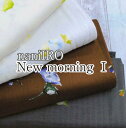 【ダブルガーゼ】naniIRO New morning 1 生地 ナニイロ ニューモーニング 【4】