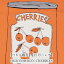 【パネル販売】【11号ハンプ】HOZONHOZON CHERRIES 【メール便2パネルまで】ホゾンホゾン チェリーズ スイミーデザインラボ さくらんぼ 缶詰 生地 布 柄物 綿 ハンプ 日本製 1,056円