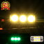 【販売累計2,000個突破!!】 24v LED マクラ球 8×28 3連 2個セット 12v LED デコトラ レトロ トラック 星マーカー ハートマーカー 角マーカー 十字マーカー