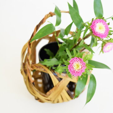 四海波花入【花かご|花器|花瓶】