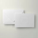竹尾 Dressco グリーティングカード Happy Birthday ホワイト カード1枚 100×140mm 封筒1枚 106×150mm | TAKEO...