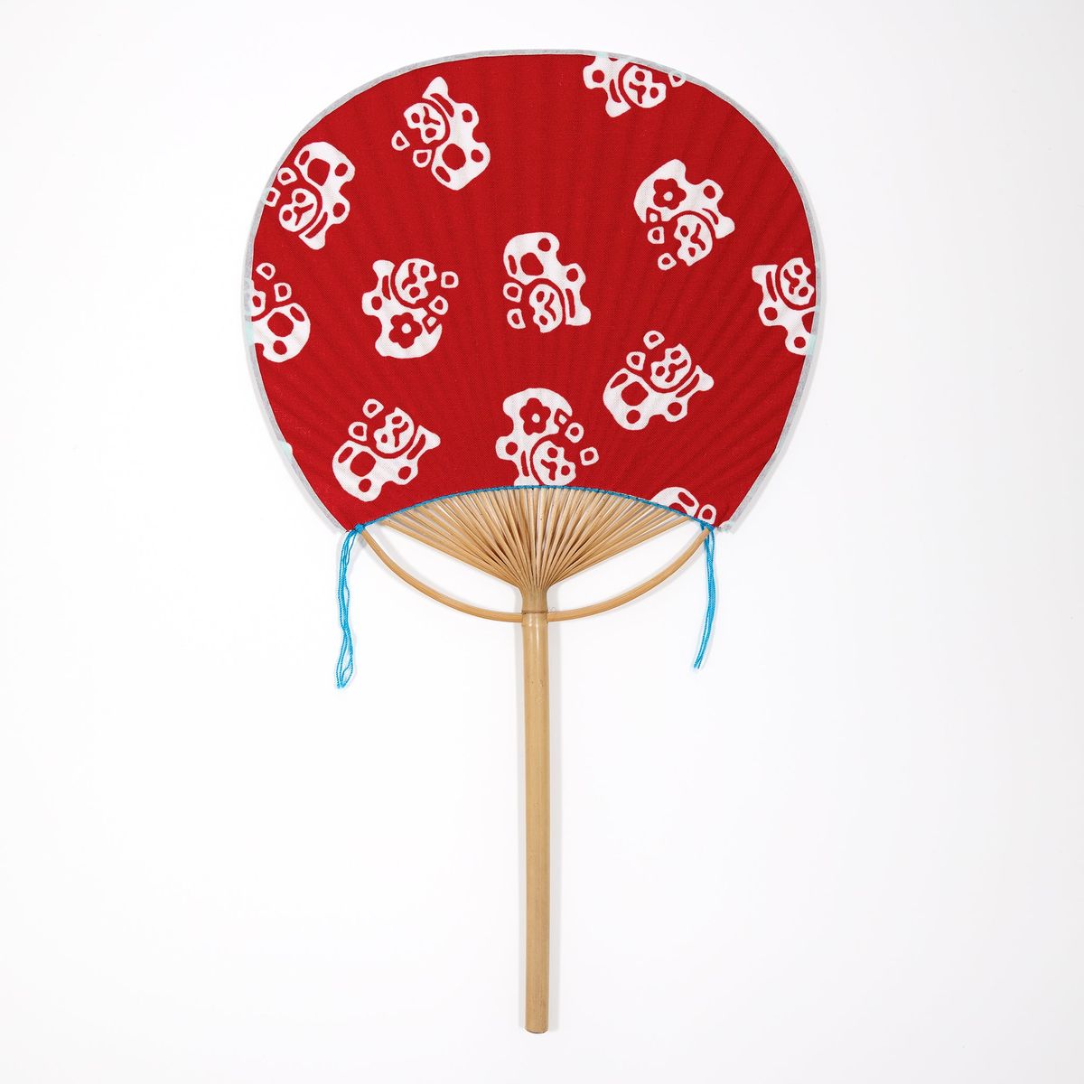 竹尾 布うちわ 犬張子 日本製 房州うちわ 注染 手ぬぐい 伝統工芸 33.5×19.4mm 1本 | TAKEO PAPER PROD..