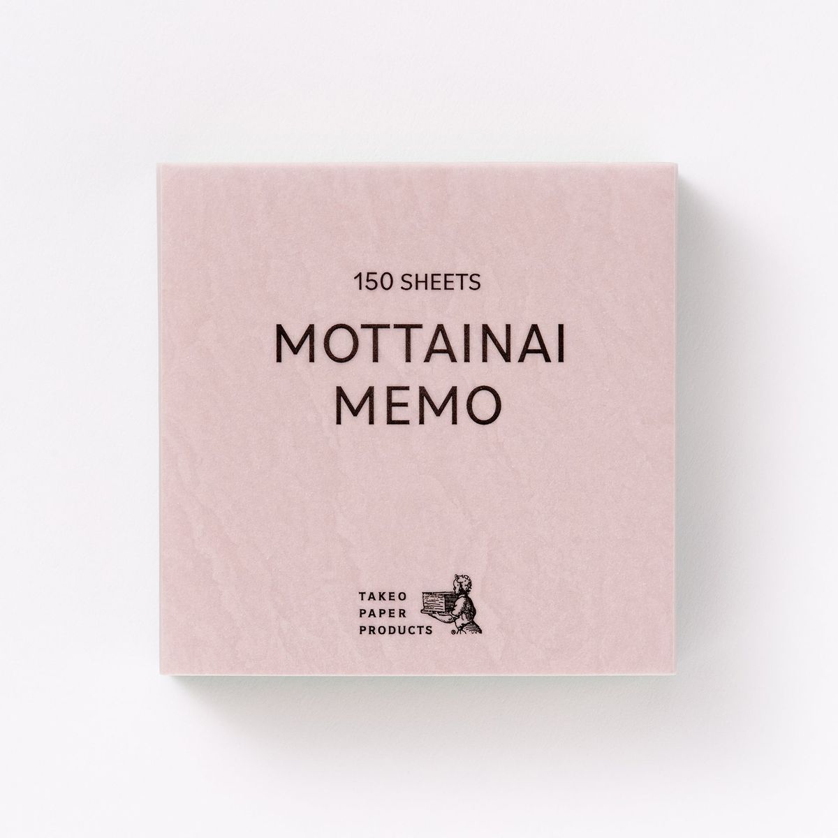  MOTTAINAI MEMO assorted-15 ֥å 9090mm 150(503) | TAKEO PAPE...