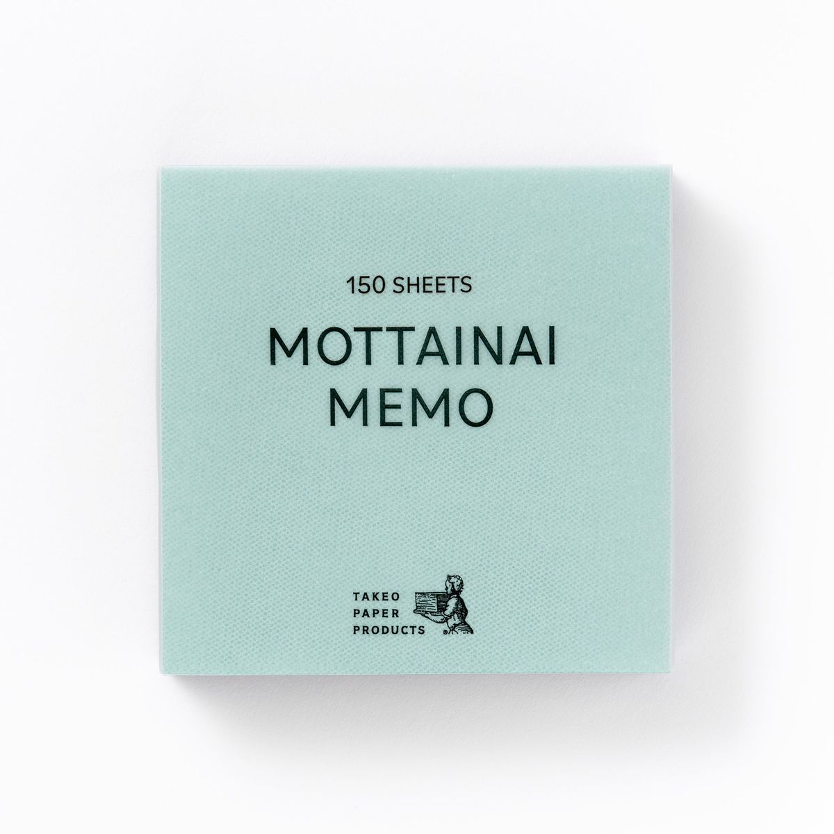 竹尾 MOTTAINAI MEMO assorted-20 ブロックメモ 90×90mm 150枚(50枚×3種) | TAKEO PAPER PRODUCTS...