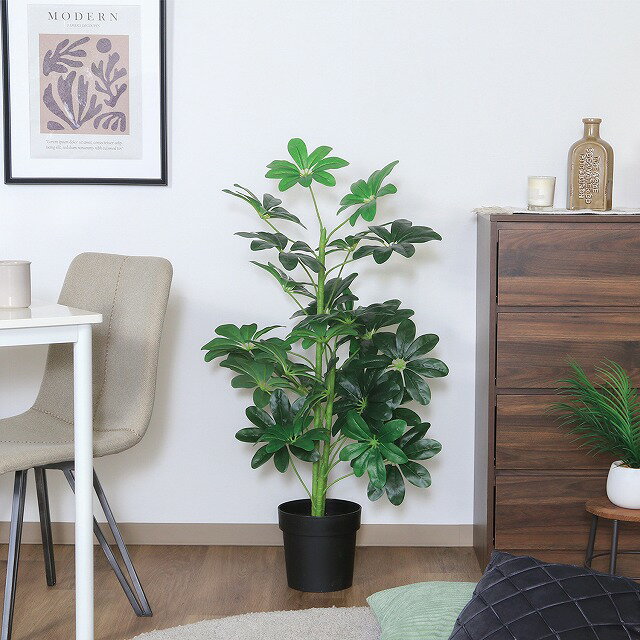 【送料無料】フェイクグリーン 観葉植物 ヤドリフカノキ 105cm 観葉植物 フェイク 人工観葉植物 造花 インテリア リアル お祝い 樹 木 室内 人気 空気清浄 玄関 リビング オフィス 部屋 シンプル 観葉樹