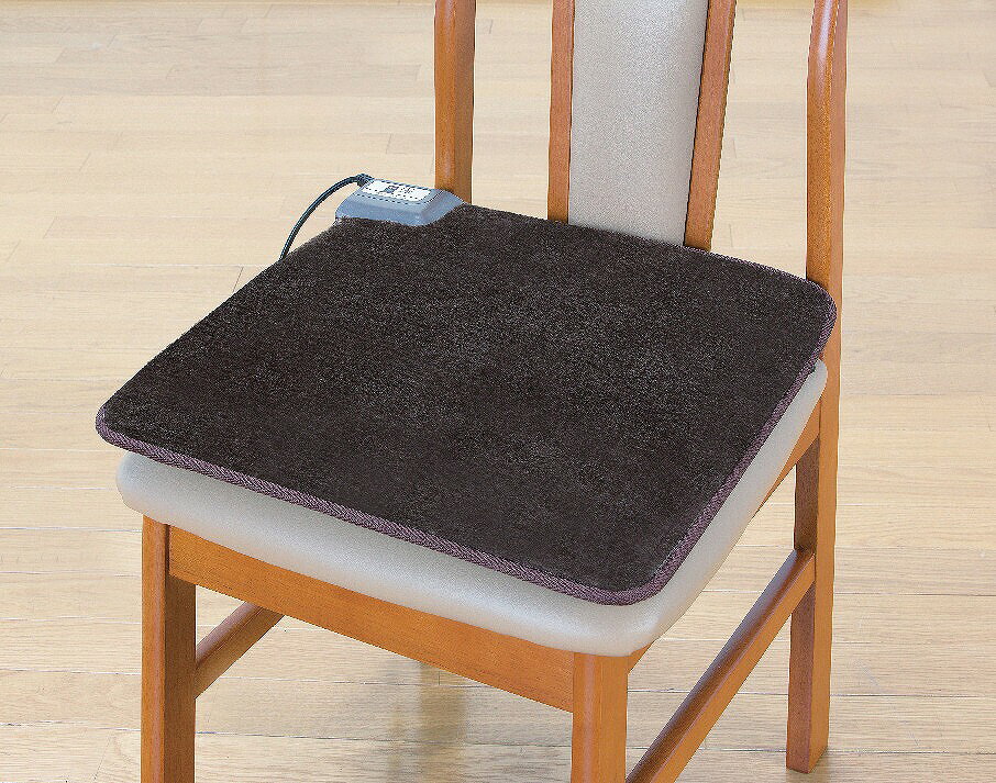 【送料無料】電気クッション ホットクッション 一人用 座布団 電気マット ヒーターシート パーソナル暖房 電気カーペット ホットマット ヒーター付き座布団 電気足温器 足元暖房 電気座布団 冬物 椅子 デスク リビング 車 アウトドア - 3