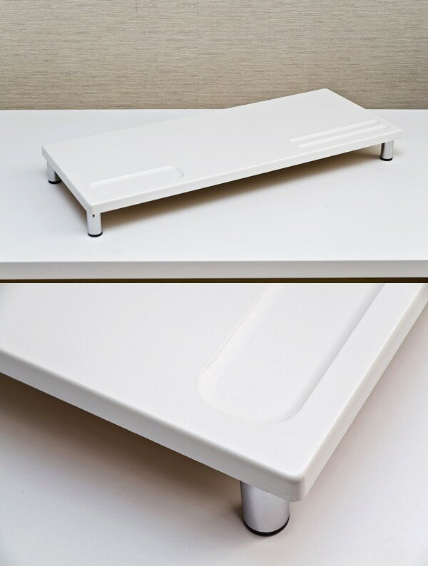 【半額クーポン付】【送料無料】PCモニタースタンド・ロータイプ [2]