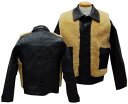 HELLER 039 S CAFE ヘラーズカフェ 1930 039 s Sheepskin Horsehide Grizzly Sports Jacket