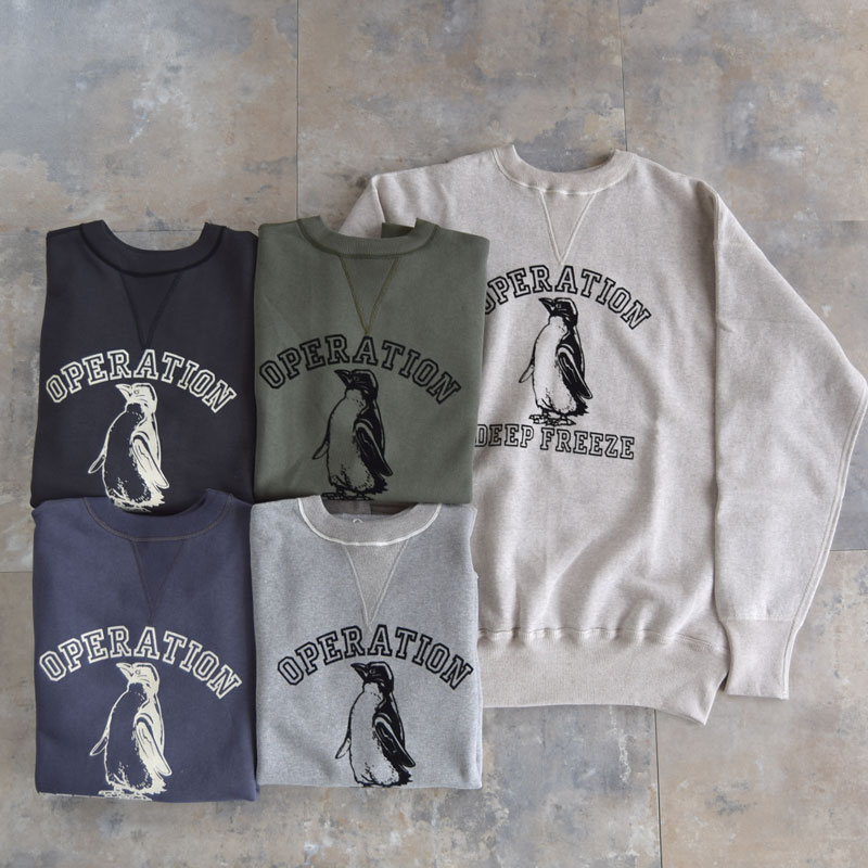 WAREHOUSE ウエアハウス スウェット 401 DEEP FREEZE