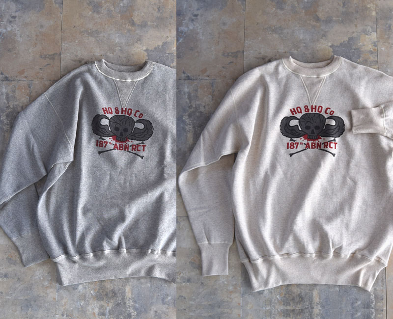 WAREHOUSE ウエアハウス401 HQ & HQ CO スウェット セットインスリーブ