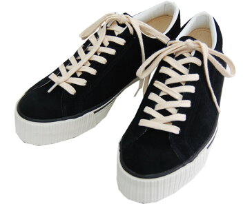 WAREHOUSEウエアハウス スニーカー【ご予約受付中】3400 SUEDE SNEAKER　(BLACK)