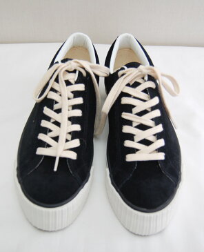 WAREHOUSEウエアハウス スニーカー【ご予約受付中】3400 SUEDE SNEAKER　(BLACK)