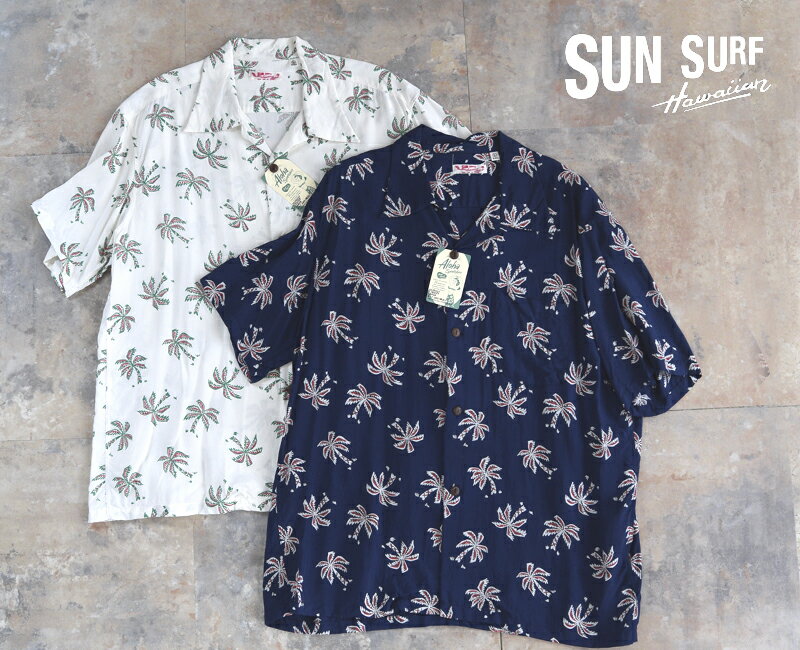 楽天市場】SUN SURF サンサーフ（カラーネイビー）（Tシャツ