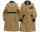 DAPPER'S_bp[Y R[g@Classical Front Hook Engineers Coat LOT1237(KHAKI BEIGE/BLACK)