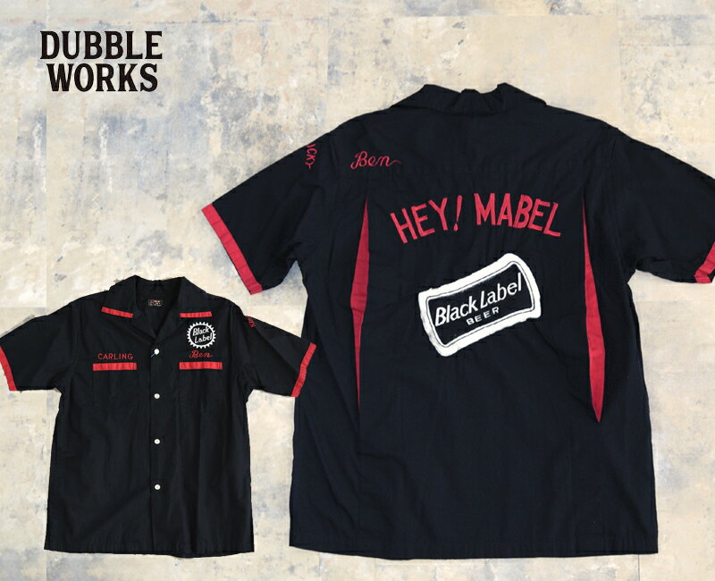 Rakuten - DUBBLE WORKS ダブルワークス COTTONBOWLING SHIRTHEY! MABEL