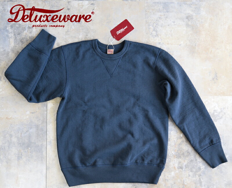 乐天商城 - DELUXEWARE デラックスウエア スウェット S101-00/S.NAVY