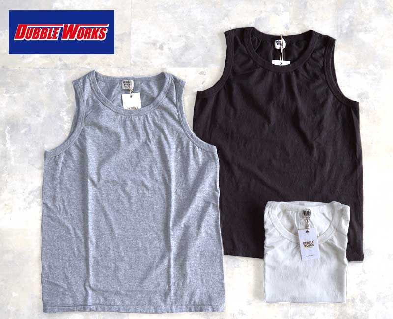 乐天商城 - DUBBLE WORKS ダブルワークス lot.39001 BASIC TANK TOP