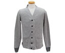 COLIMBOR{ XEFbg PULVER COTTON CARDIGSN(GRAY)