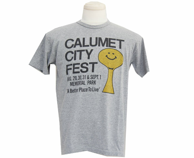 WAREHOUSEウエアハウス 2ND-HANDT-シャツ 4064 CALUMET CITY FEST