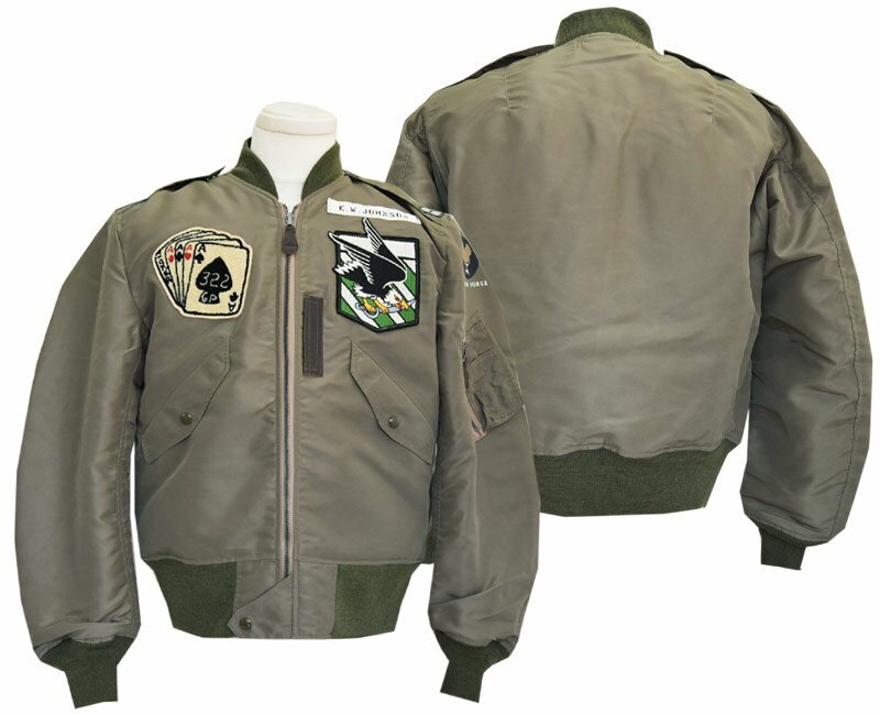 Buzz Rickson's(バズリクソンズ) フライトジャケット BR15317 L-2 REED PRODUCTS, INC.[452nd FTR.DAYSQ]