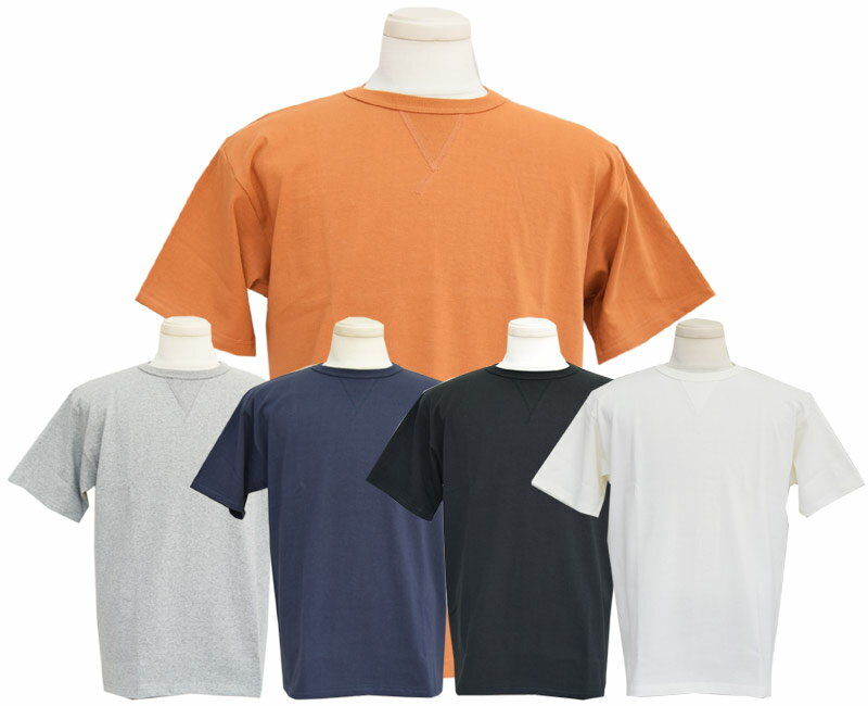乐天商城 - WAREHOUSEウエアハウス DENIMEドゥニーム 267前Vクルーネック T-シャツ