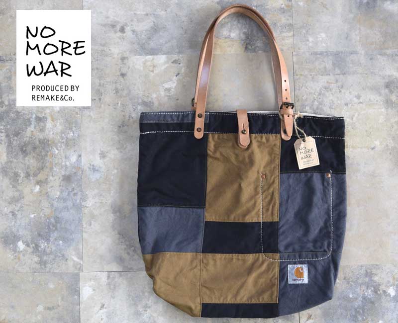 Rakuten - NO MORE WAR ノーモアウォーリメイク パッチワークトートバッグ