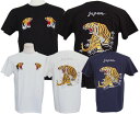 TAILOR TOYO テーラー東洋 TT78996 SUKA T-SHIRT EMBROIDERD“GOLD TIGER”