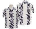 2023 SunSurf TT[t  SS39017 / RAYON HAWAIIAN SHIRT gTAHITIAN PRINTh(105:OFF WHITE)