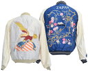 楽天TAKE OFFTAILOR TOYO テーラー東洋スカジャン TT15390-190 / Late 1940s Style Acetate Souvenir Jacket “EAGLE” × “JAPAN MAP（SILVER）