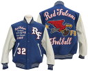 WHITESVILLE　ホワイツビル WV15386-126 / 30oz. WOOL MELTON AWARD JACKET “RED FALCONS” (ROYAL)