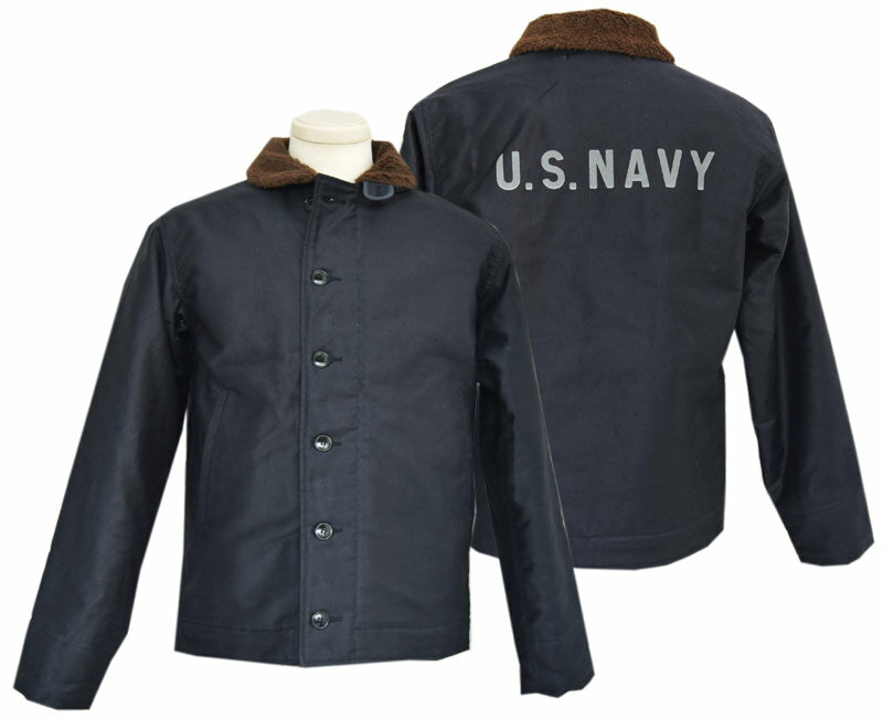 Buzz Rickson's(バズリクソンズ) フライトジャケット BR15340 Type N-1 Navy “NAVY DEPARTMENT DE...