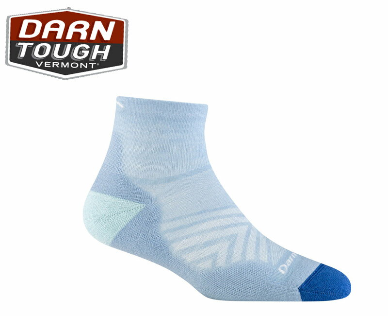 DARN TOUGH VERMONTダーンタフ(ウーメン)1048 ラン 1/4ソック ウルトラライトウェイト クッション