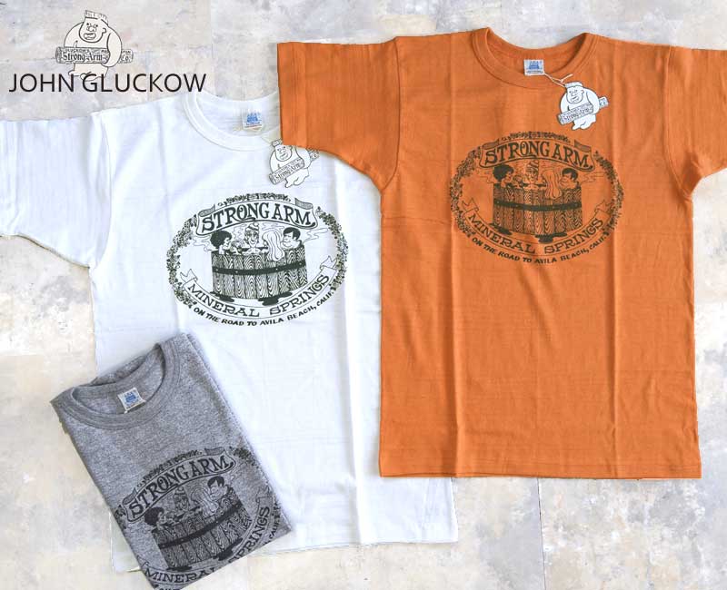 WAREHOUSEウエアハウス: John Gluckowジョングラッコー JG-CS06 StrongarmTEE