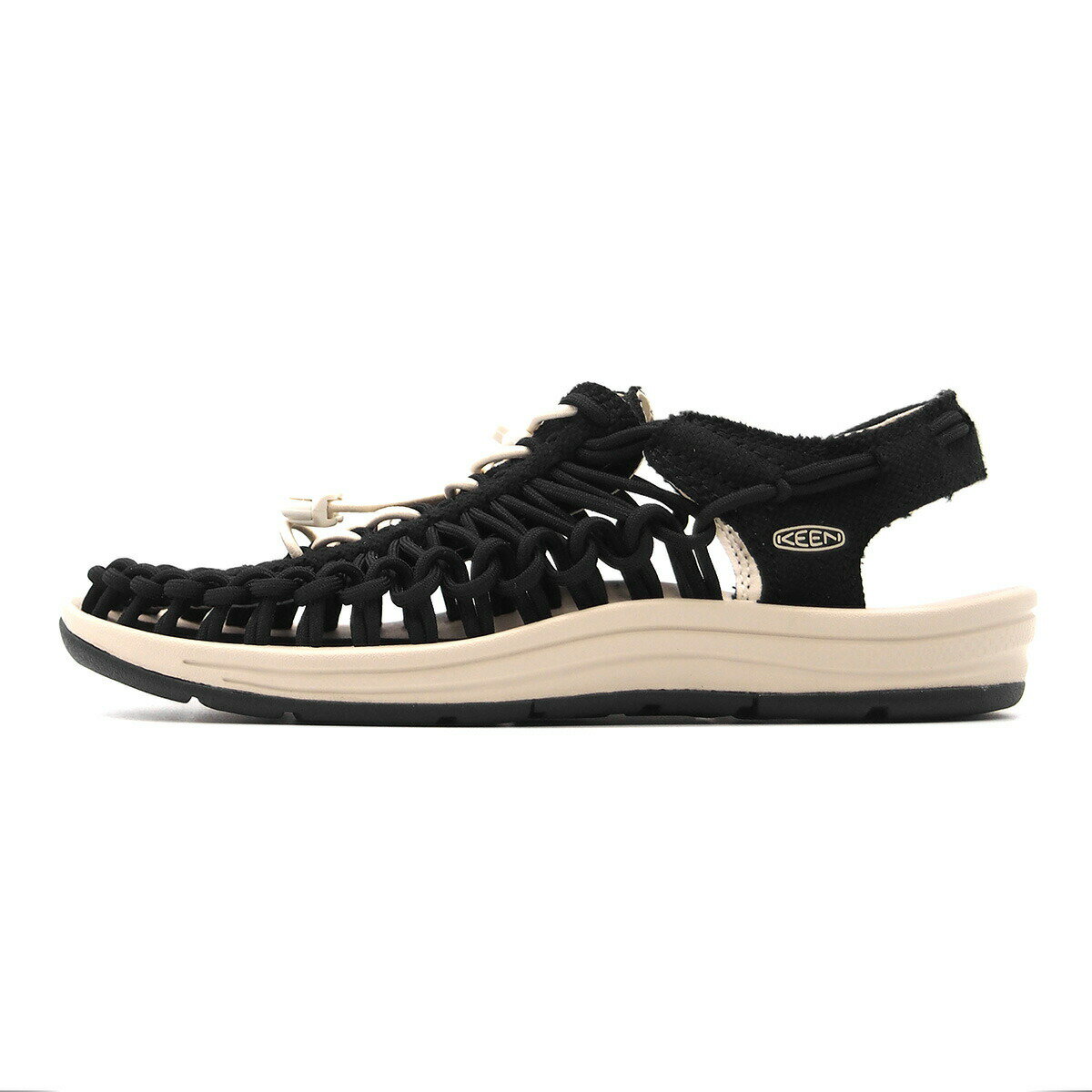 KEEN UNEEK CANVAS W Black/Birch 1028565 キーン ウィメンズ ユニーク キャンバス ブラック/バーチ レディース サンダル