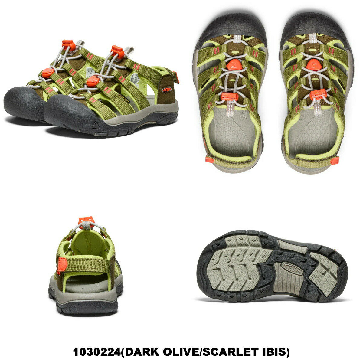 KEEN NEWPORT BOUNDLESS CHILDREN キーン ニューポート バウンドレス チルドレン サンダル 幼児 子供用 水陸両用 アウトドア つま先ガード 川遊び 3